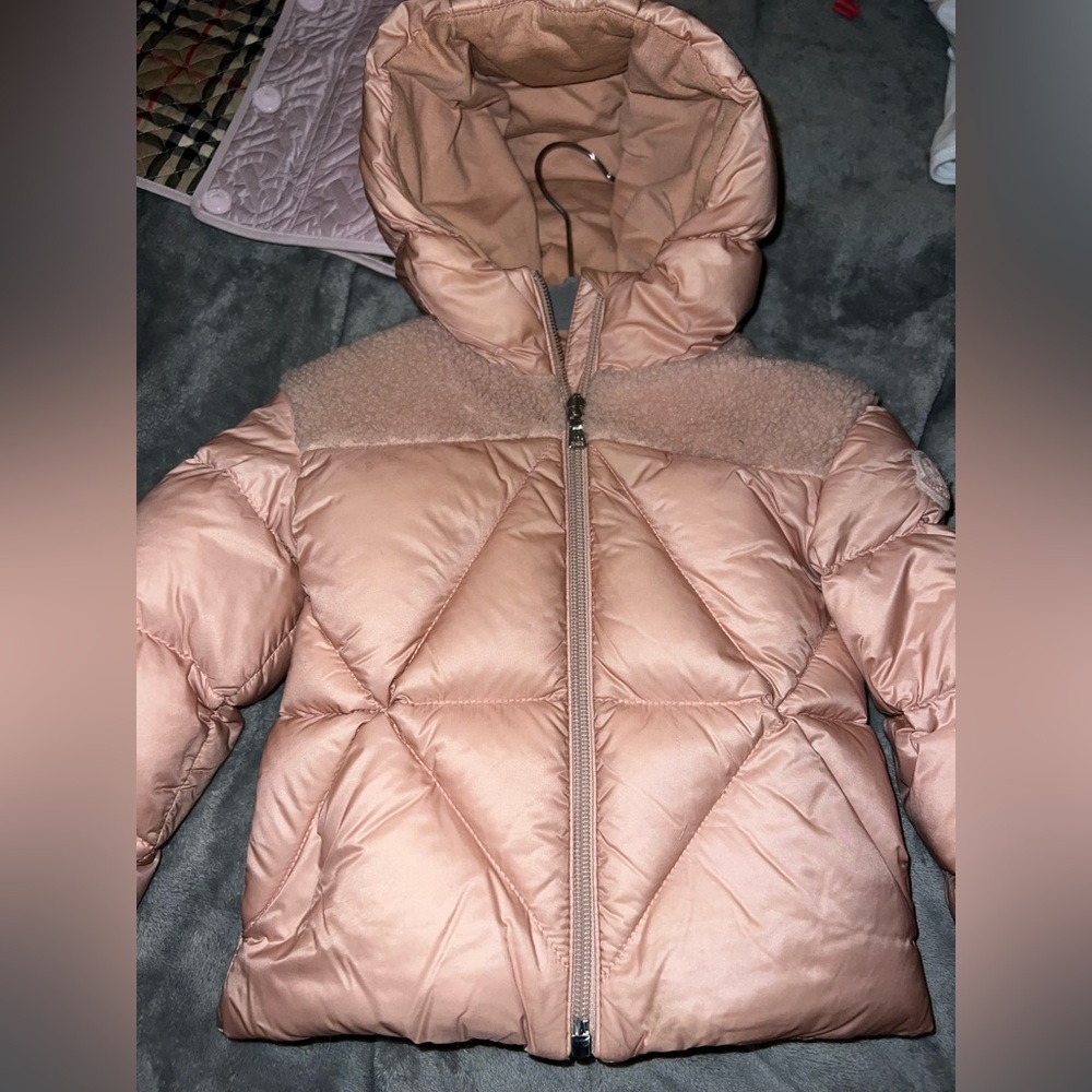 Moncler girls coat size 18/24 months